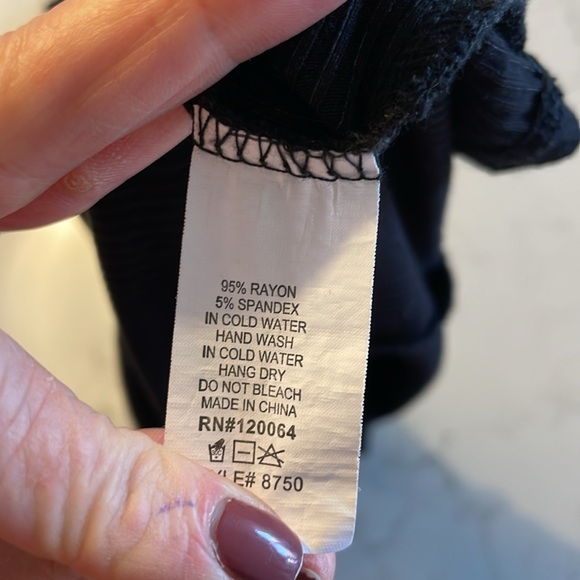 Mind Code Ribbed Spaghetti strap Midi Fitted Dress - Picture 5 of 5